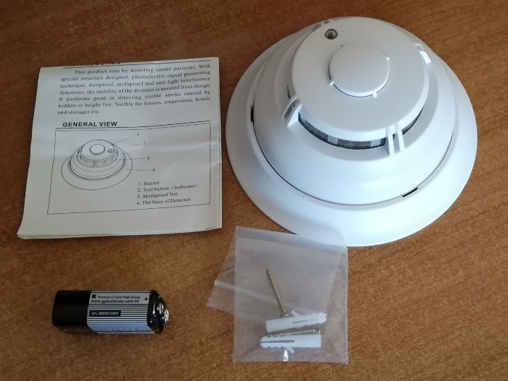 Detektor dima za stan