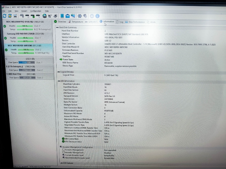 Hdd za PC, 1Tb WD Red