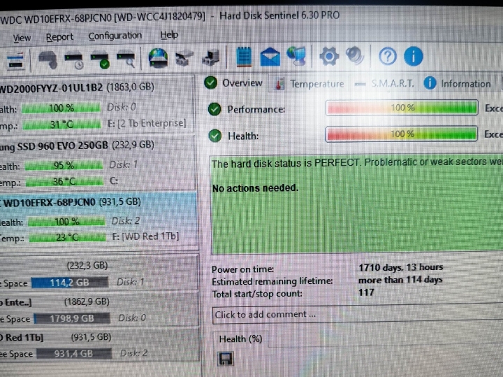 Hdd za PC, 1Tb WD Red