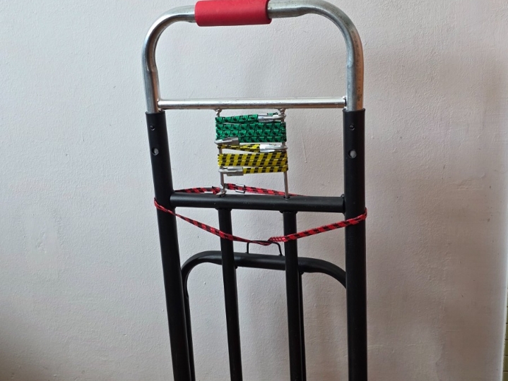 Dostavna kolica sa 6 roto kotača