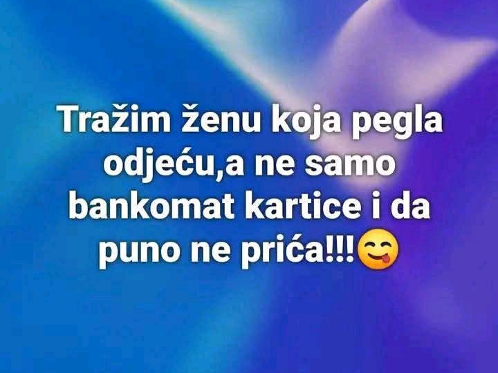 Tražim ženu za ostatak života