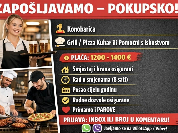 Tražim osobe za rad