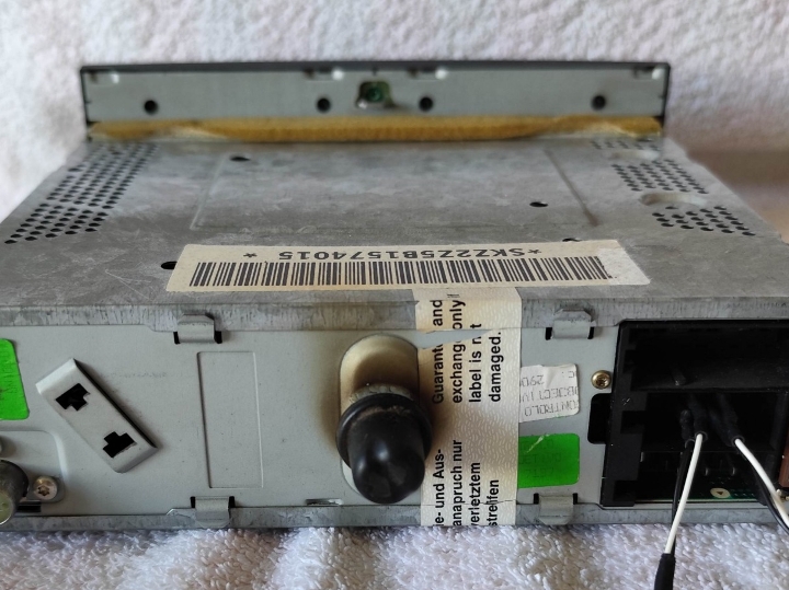 Škoda Fabia autoradio kasetofon