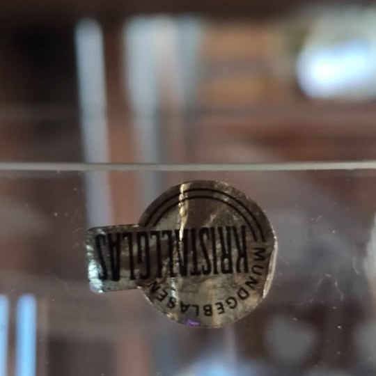 Kristalni set za punč Mundgeblasen