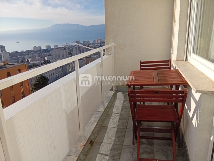 Gornja Vežica, 60.86m2, 2S+DB s lođom i prekrasnim pogledom