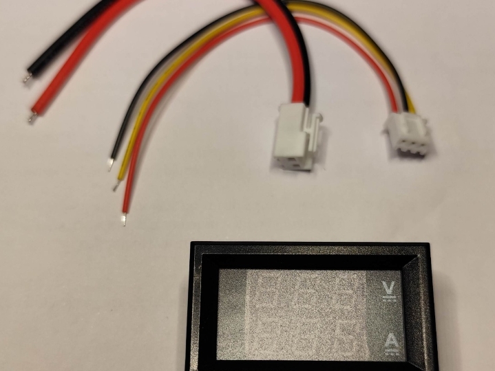 Volt/ampermetar ugradbeni 30V 10A