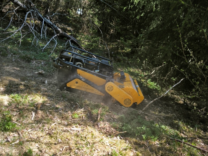 Košnja, malčanje, parcela