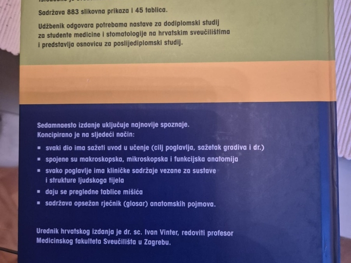 Medicinske stručne knjige i atlas