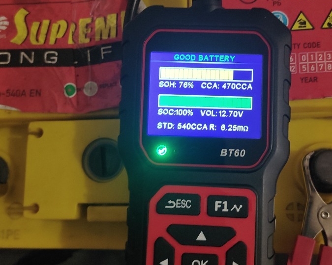 Akumulator Supreme 65Ah