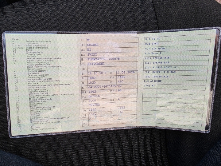 Suzuki swift 1.2