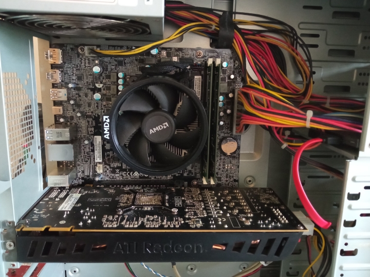 Gaming PC, Ryzen 5, 8GB, 120GB SSD, Win11