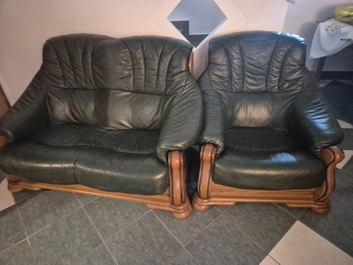 Kožna garnitura za dnevni boravak