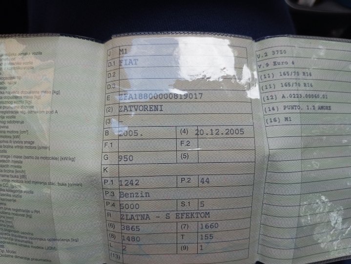 Prodajem Fiat Punto 1,2