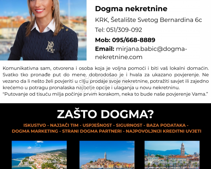 Apartman sa okućnicom-Baška
