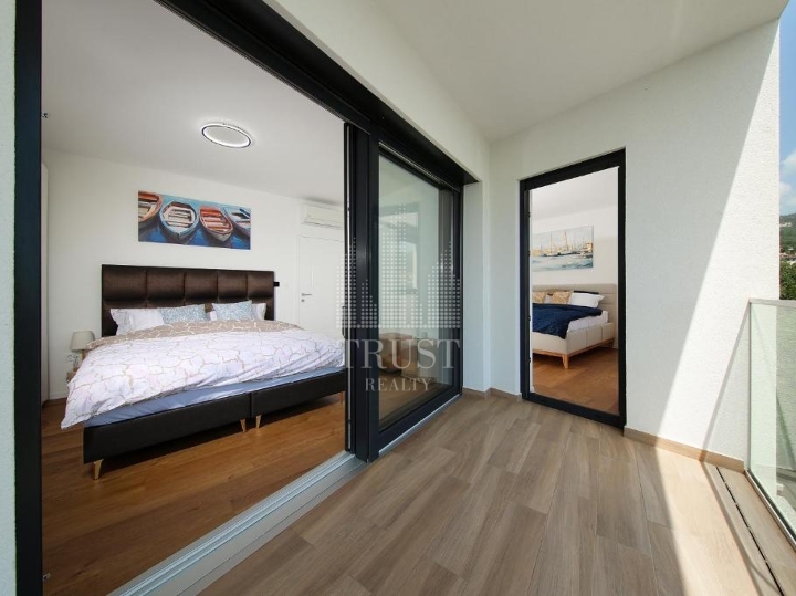 Oprić, Opatija - luksuzni 2S+DB s pogledom na more