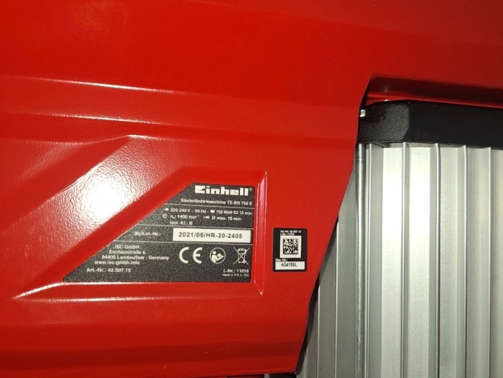 Einhell TE-BD 750 E