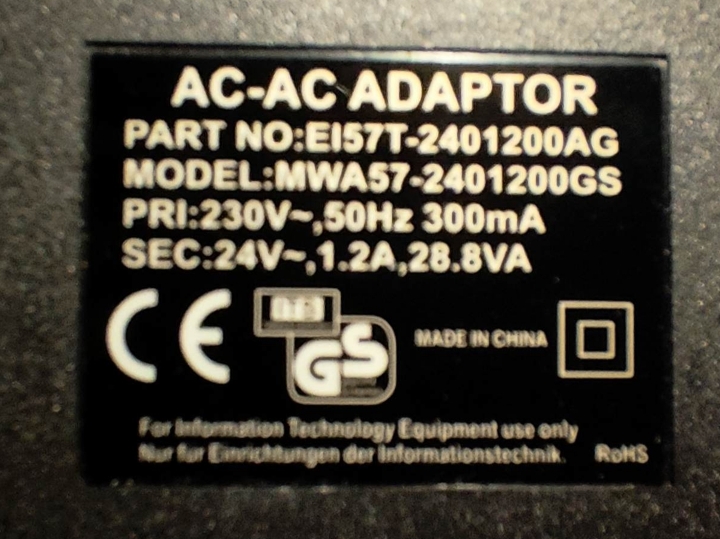 Transformator 220V- 24V 30VA