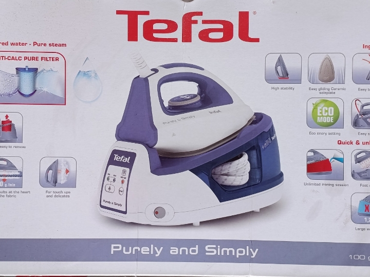 Tefal Fasteo SV5030E0 parna postaja + 3 filtera, kao nova