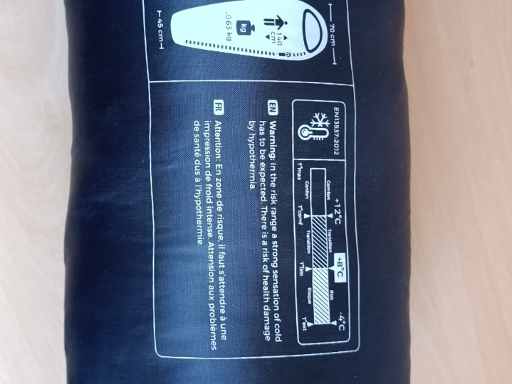 McKinley JR. dječja vreća za spavanje +10°C, kao nova - 15€