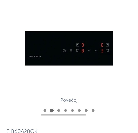 Electrolux ind. ploča Eib60420ck