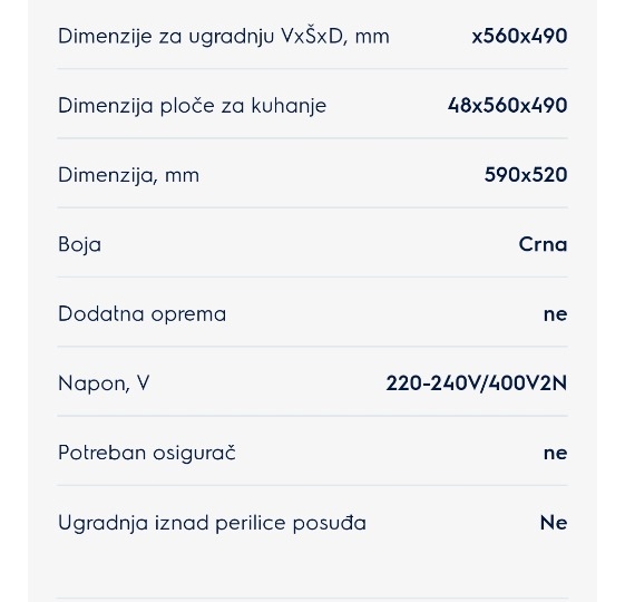 Electrolux ind. ploča Eib60420ck