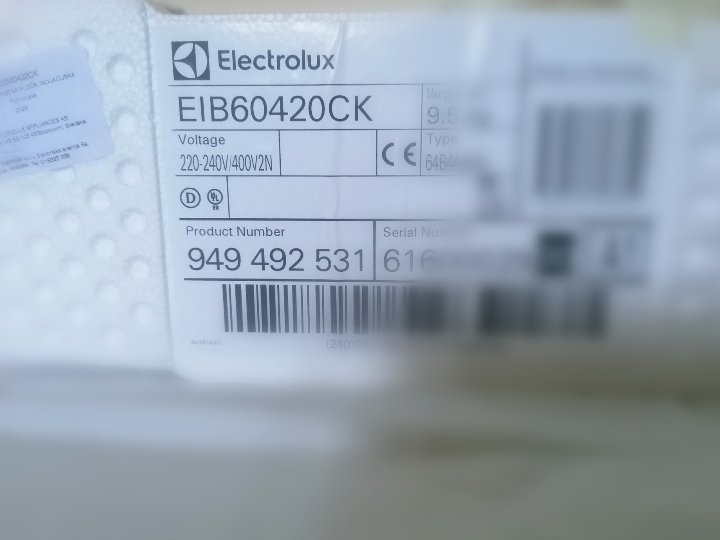 Electrolux ind. ploča EIB60420ck