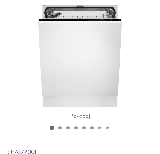Perilica posuđa Electrolux Eea17200L nova zapakirana