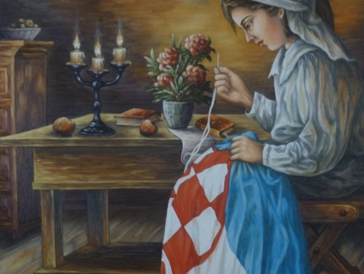 Vezak vezla - ulje na platnu