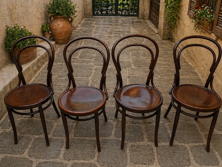 Set stolica Thonet br.14 i stol