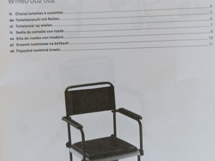 Toaletna i tuš stolica