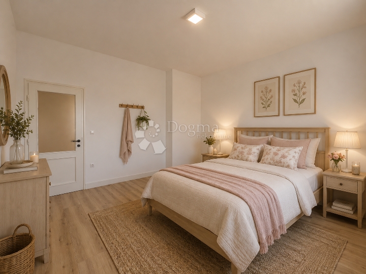 Novi Vinodolski - adaptiran stan 57 m² - pogled na more