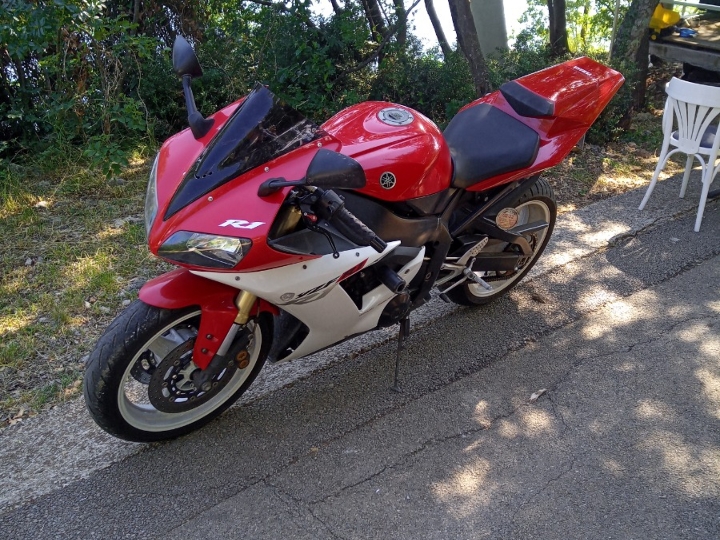 Yamaha R1 zamjena za auto/rate