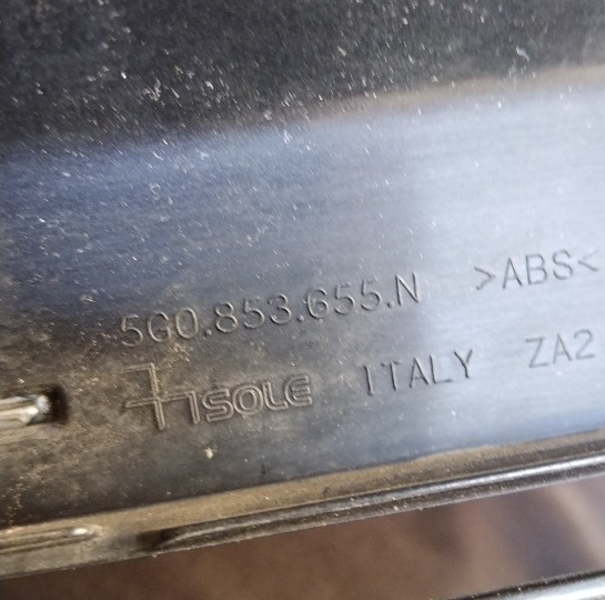 Maska za Golf 7 ili Golf Plus