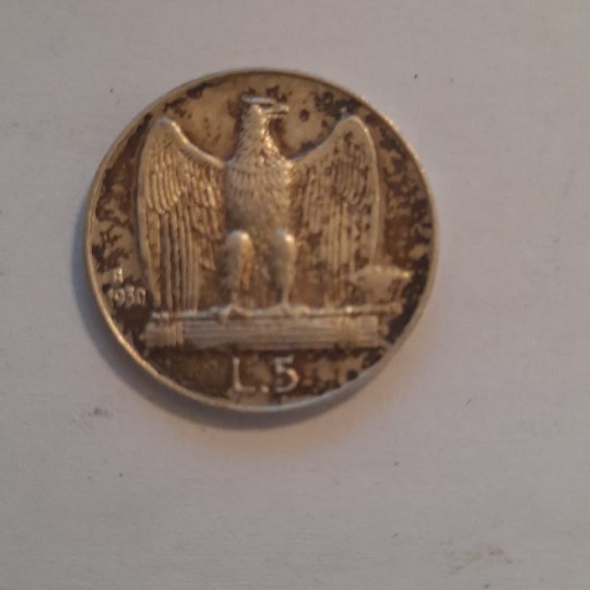 Srebrnjak 5 LIRA 1930. R – Vittorio Emanuele III (Kraljevina Italija)