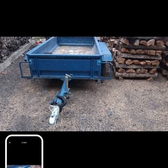 Auto prikolica 1800 kg
