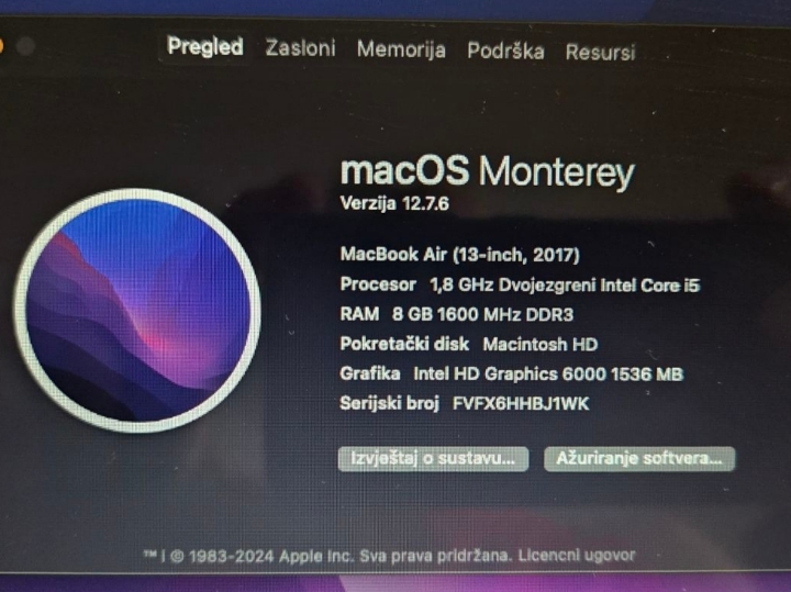 Apple MacBook Air  13"
