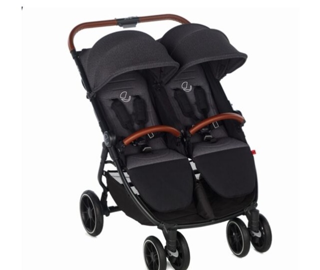 Jane Twinlink kolica za blizance – Cold Black