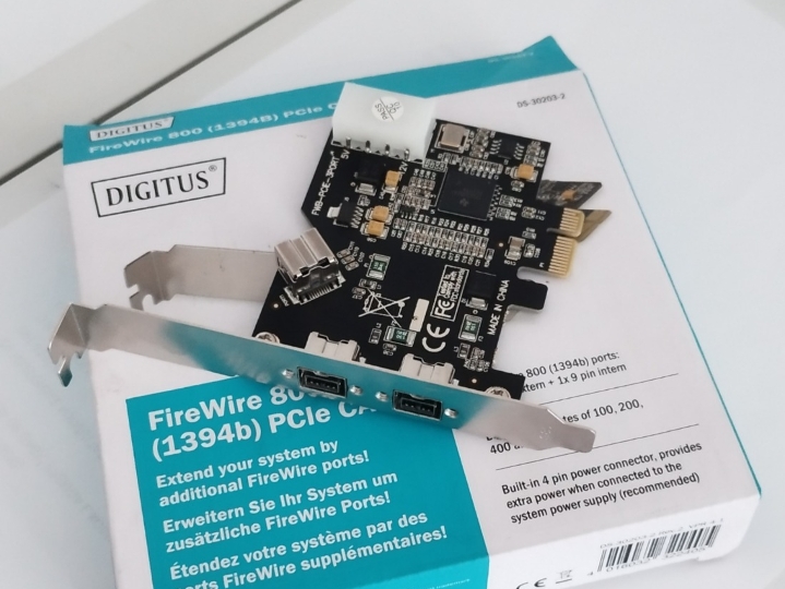 Pcie firewire kartica Digitus 800