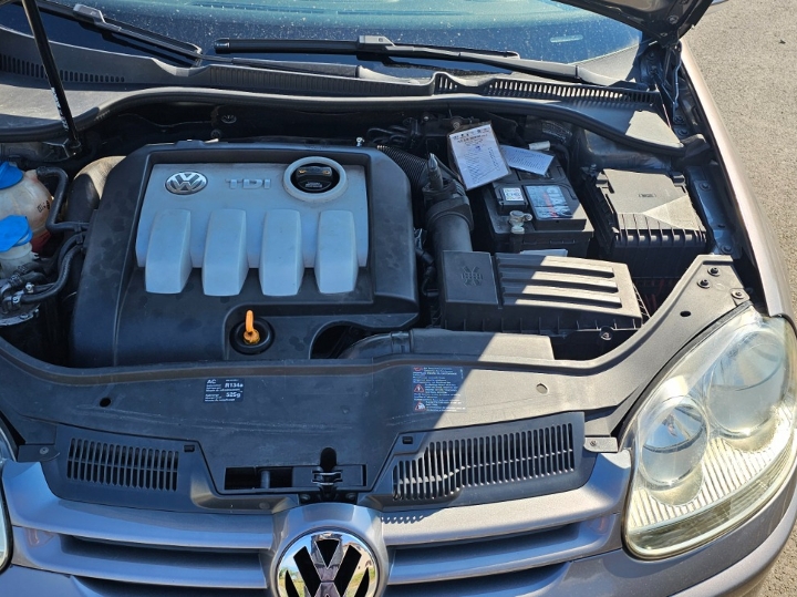 VW Golf 5, 1.9TDI, 77kW, 2007. god., reg. god. dana