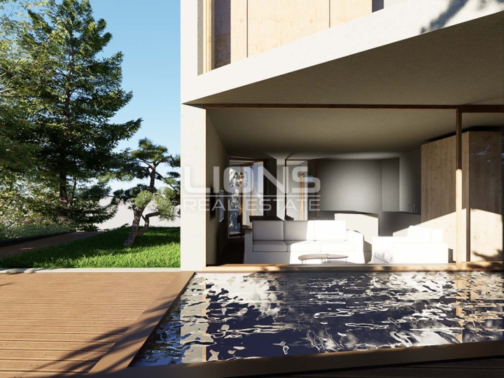 Teren Trsat 650 m2 – projekt za 2 stana