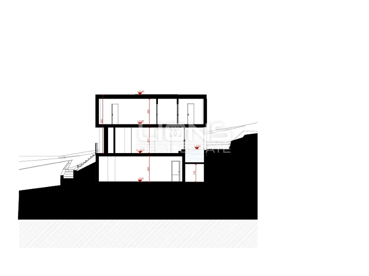 Teren Trsat 650 m2 – projekt za 2 stana