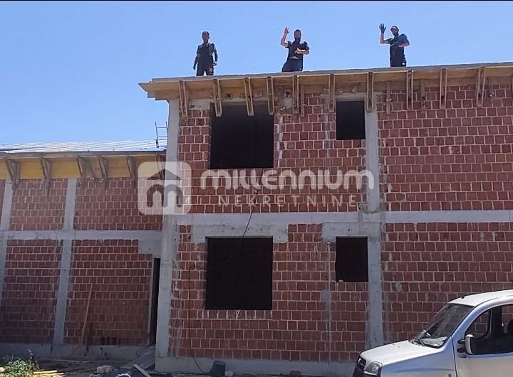 Krk, Omišalj, 70.42m2, 2S+DB, novogradnja s balkonom