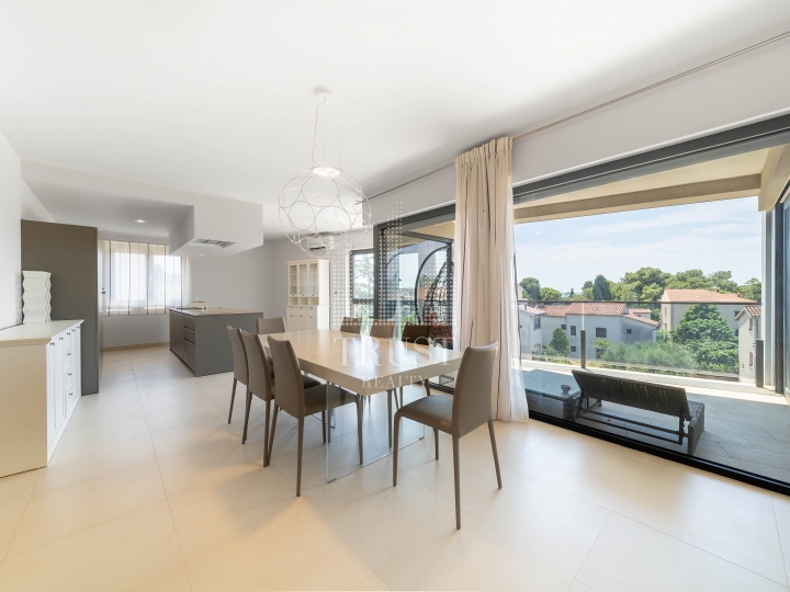 Istra, Rovinj - ekskluzivan penthouse s panoramskim pogledom na more i Rovinj