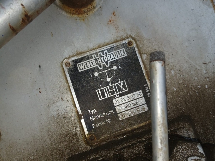 Hidraulični komplet dvosmjerni Weber-Hydraulik (Pumpa + Cilindar) 160