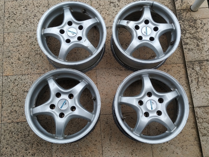 Alu felge 15 cola, rupe 5x120