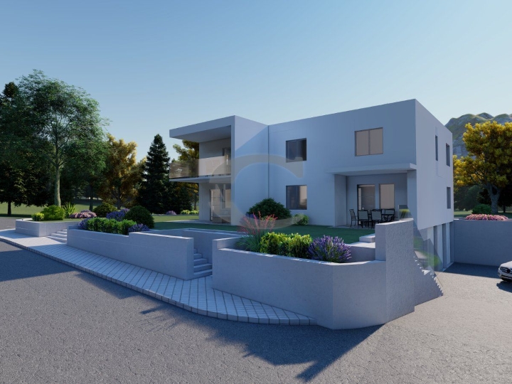 Kastav, novogradnja, 3S + DB, 120 m2, okućnica!