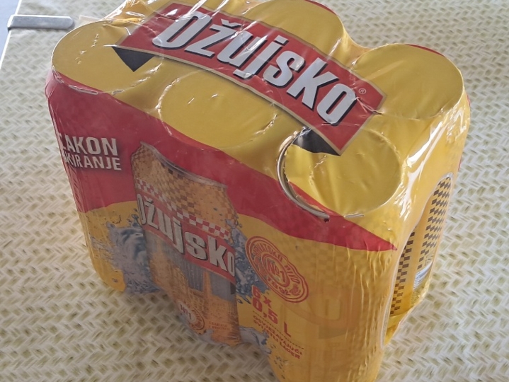 Limenka Ožujsko 0.5 l paket 6/1 (4 kom.); Bribir