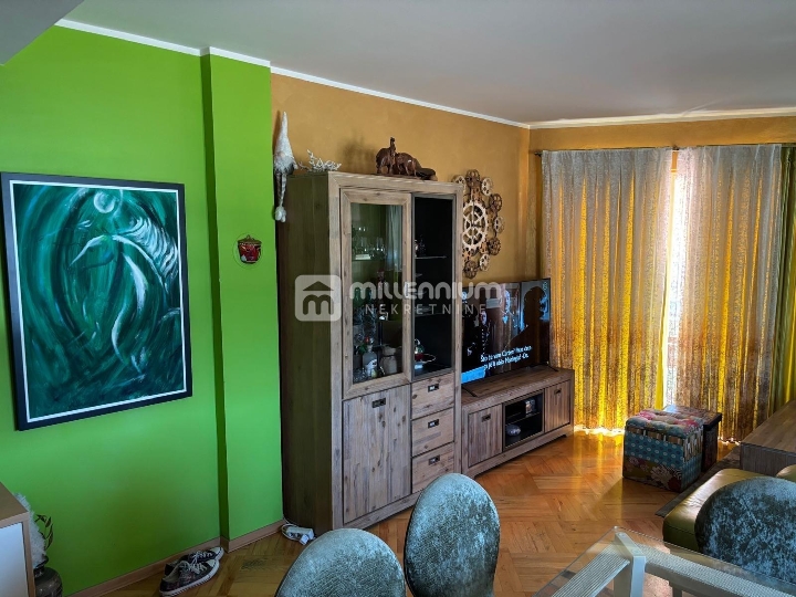 Rijeka, Srdoči, 85.59 m2, dvoetažni stan, 3S+DB
