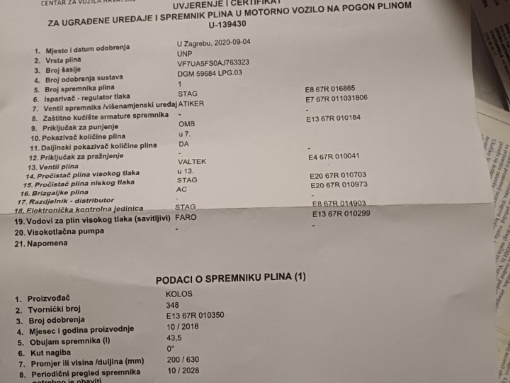 Citroen C4 Picasso - za dijelove ili ulaganja