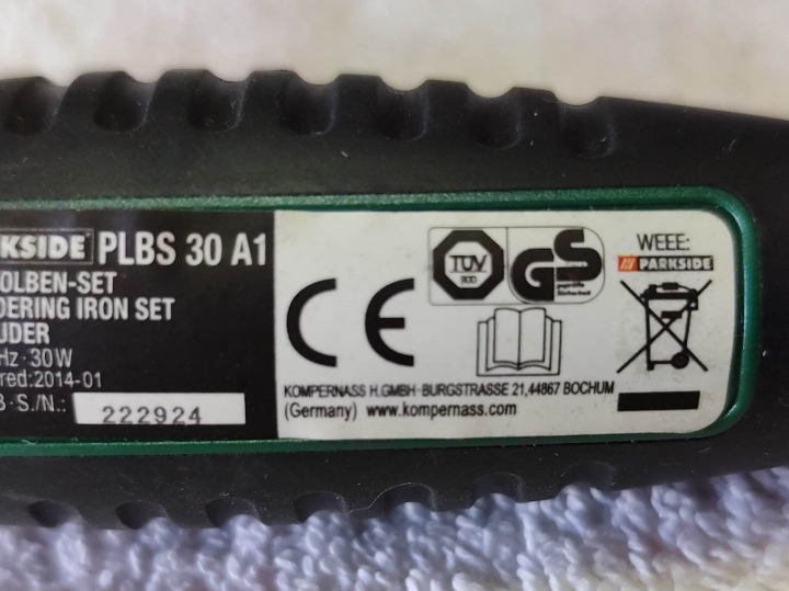 Električna lemilica 30 W